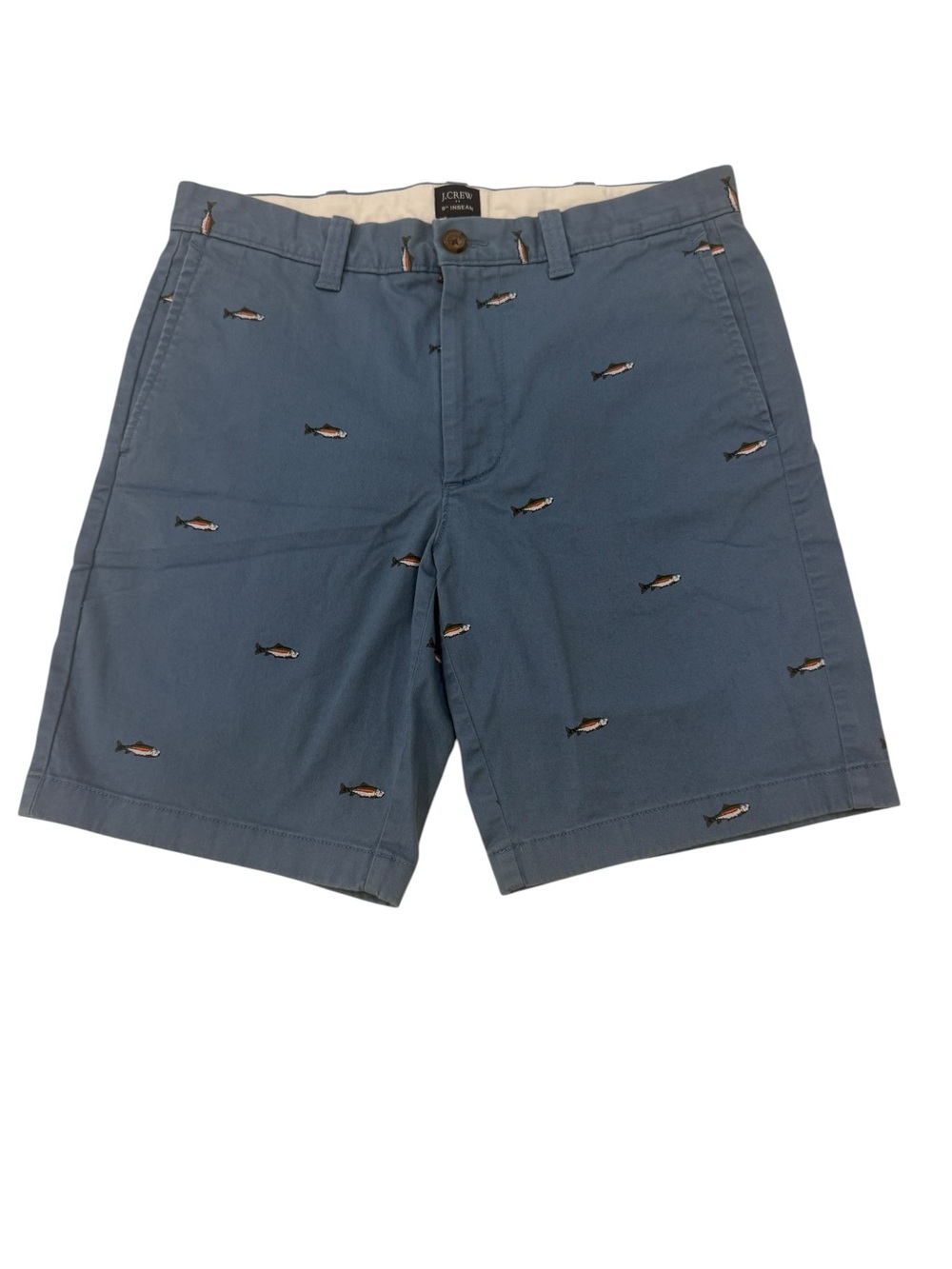 J. Crew Blue Fish / Trout Men's Shorts Size 31